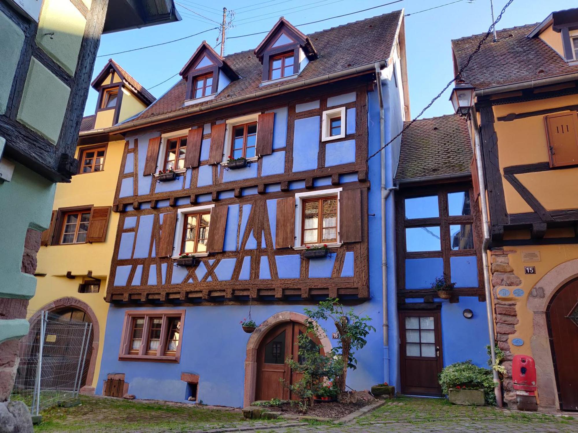 La Maison Bleue - Historic House In The Heart Of Riquewihr Exterior foto